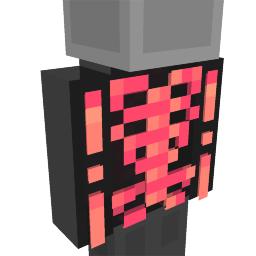 Thumbnail of the Minecraft Bedrock Marketplace product Neon Skeleton Body created by Enchanted.