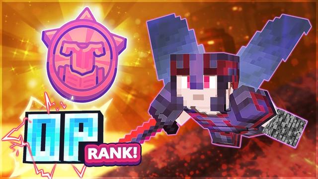 Thumbnail of the Minecraft Bedrock Marketplace product [OP SMP] OP Rank [30 Days] created by Enchanted.
