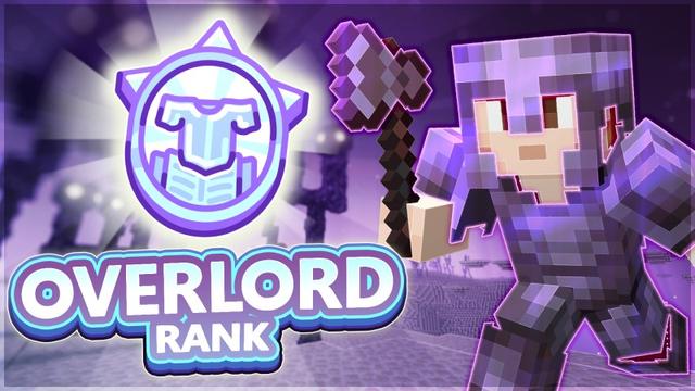 Thumbnail of the Minecraft Bedrock Marketplace product [OP SMP] Overlord Rank [30 Days] created by Enchanted.