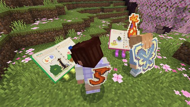 Screenshot of the Minecraft Bedrock Marketplace product Paper Pets Add-on created by Enchanted.