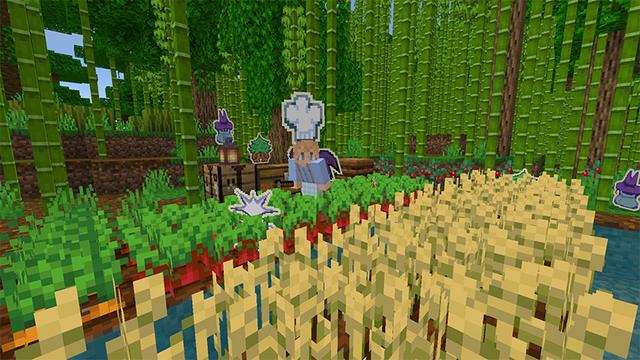 Screenshot of the Minecraft Bedrock Marketplace product Paper Pets Add-on created by Enchanted.