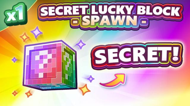 Thumbnail of the Minecraft Bedrock Marketplace product [STEAL A MOB] 1x Secret Lucky Block Spawn created by Enchanted.