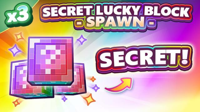 Thumbnail of the Minecraft Bedrock Marketplace product [STEAL A MOB] 3x Secret Lucky Block Spawn created by Enchanted.