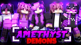 Thumbnail of the Minecraft Bedrock Marketplace product Amethyst Demons created by Endorah.