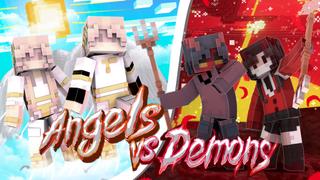 Thumbnail of the Minecraft Bedrock Marketplace product Angels VS Demons created by Endorah.