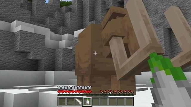 Screenshot of the Minecraft Bedrock Marketplace product Animals Add-On 1.0 Legend created by Endorah.