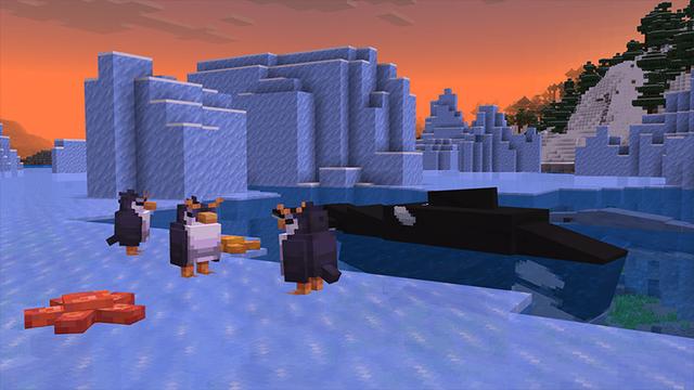 Screenshot of the Minecraft Bedrock Marketplace product Animals Add-On 1.0 Legend created by Endorah.