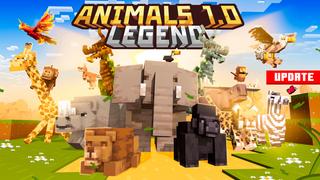 Thumbnail of the Minecraft Bedrock Marketplace product Add-Ons Animaux 1.0 Légende created by Endorah.