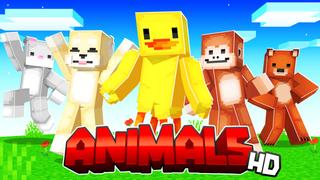 Thumbnail of the Minecraft Bedrock Marketplace product Animals HD created by Endorah.