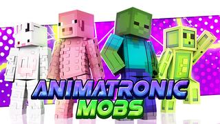 Thumbnail of the Minecraft Bedrock Marketplace product Animatronic Mobs created by Endorah.