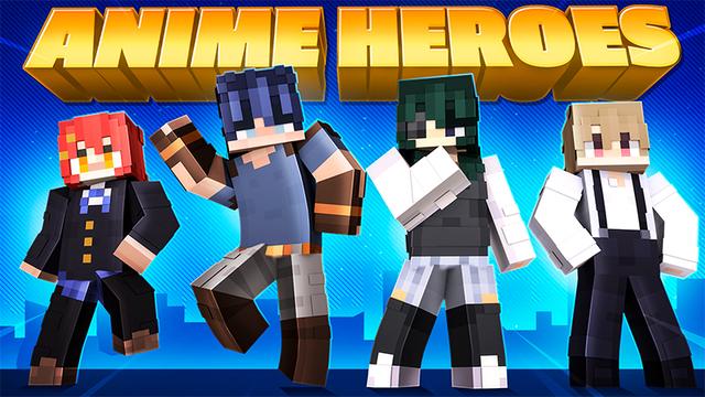 Thumbnail of the Minecraft Bedrock Marketplace product Anime Heroes created by Endorah.