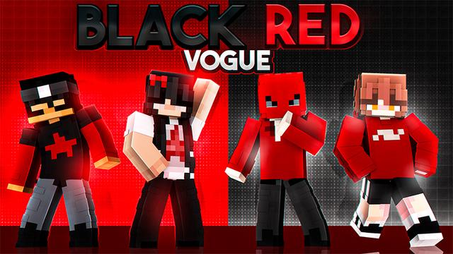 Thumbnail of the Minecraft Bedrock Marketplace product Black Red Vogue created by Endorah.