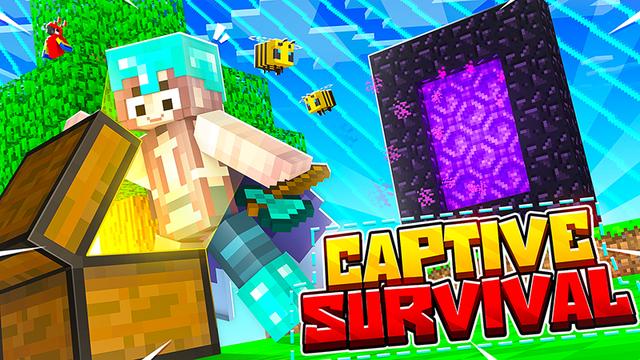 Thumbnail of the Minecraft Bedrock Marketplace product Captive Survival created by Endorah.