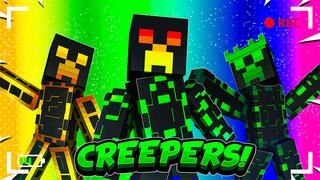 Thumbnail of the Minecraft Bedrock Marketplace product Creepers created by Endorah.