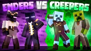 Thumbnail of the Minecraft Bedrock Marketplace product Enders vs Creepers created by Endorah.