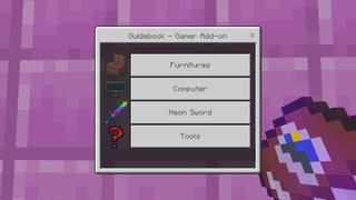 Screenshot of the Minecraft Bedrock Marketplace product Gamer created by Endorah.