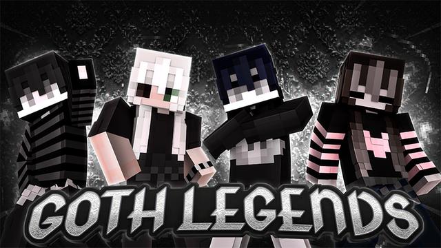 Thumbnail of the Minecraft Bedrock Marketplace product Goth Legends created by Endorah.