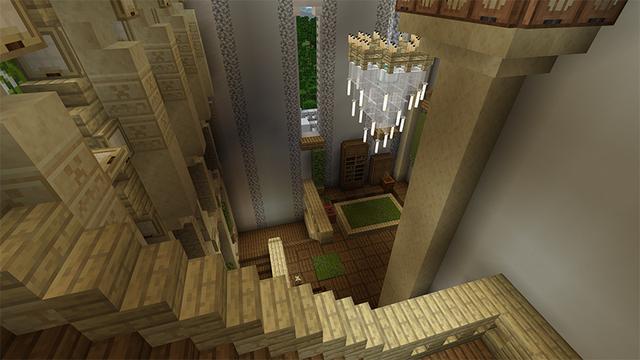 Screenshot of the Minecraft Bedrock Marketplace product Green Elf Castle created by Endorah.