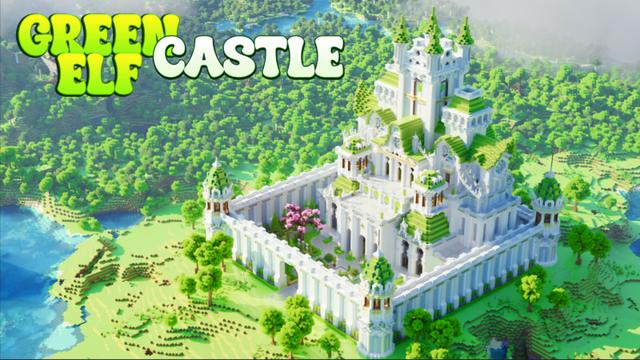 Thumbnail of the Minecraft Bedrock Marketplace product Green Elf Castle created by Endorah.
