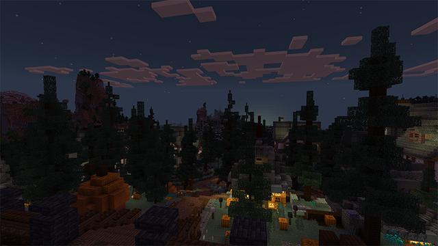 Screenshot of the Minecraft Bedrock Marketplace product Halloween Manor created by Endorah.