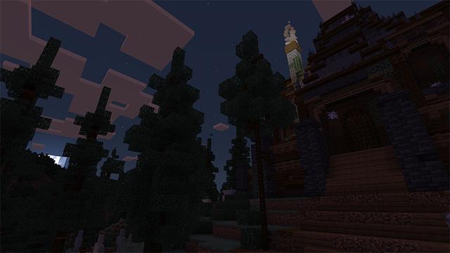 Screenshot of the Minecraft Bedrock Marketplace product Halloween Manor created by Endorah.