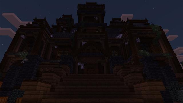 Screenshot of the Minecraft Bedrock Marketplace product Halloween Manor created by Endorah.