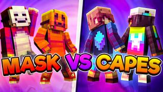 Thumbnail of the Minecraft Bedrock Marketplace product Mask VS Capes created by Endorah.