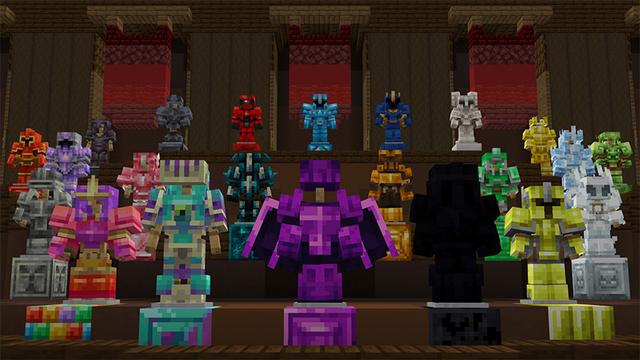 Screenshot of the Minecraft Bedrock Marketplace product More Ores + Tools Add-On created by Endorah.