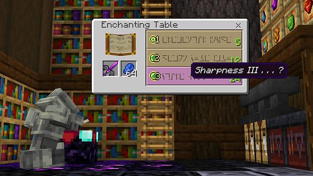 Screenshot of the Minecraft Bedrock Marketplace product More Ores + Tools Add-On created by Endorah.