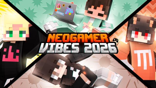 Thumbnail of the Minecraft Bedrock Marketplace product Neogamer Vibes 2026 created by Endorah.