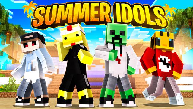 Thumbnail of the Minecraft Bedrock Marketplace product Summer Idols created by Endorah.