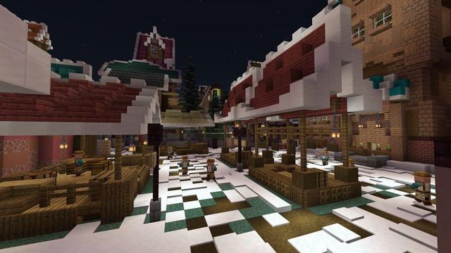 Screenshot of the Minecraft Bedrock Marketplace product Winter Valley created by Endorah.