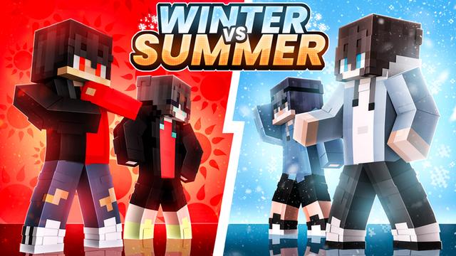 Thumbnail of the Minecraft Bedrock Marketplace product Winter Vs Summer created by Endorah.