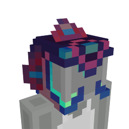 Thumbnail of the Minecraft Bedrock Marketplace product Dark Orchid Hat created by Eneija.