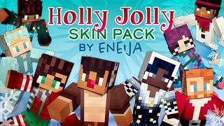 Thumbnail of the Minecraft Bedrock Marketplace product Holly Jolly Skin Pack created by Eneija.