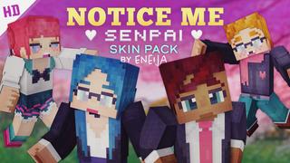 Thumbnail of the Minecraft Bedrock Marketplace product Notice Me Senpai HD created by Eneija.