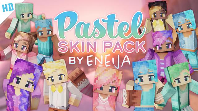 Thumbnail of the Minecraft Bedrock Marketplace product Pastel HD Skin Pack created by Eneija.