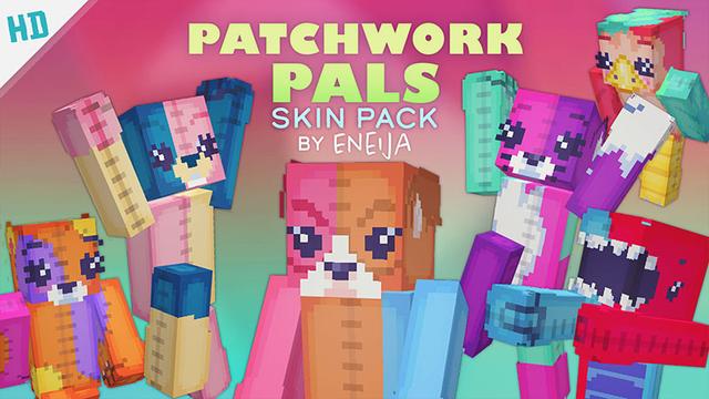 Thumbnail of the Minecraft Bedrock Marketplace product Patchwork Pals HD created by Eneija.