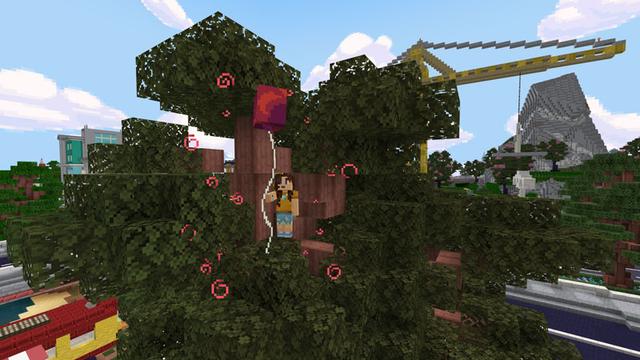 Screenshot of the Minecraft Bedrock Marketplace product Adventure City created by Entity Builds.