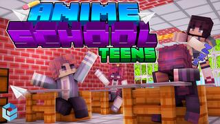 Thumbnail of the Minecraft Bedrock Marketplace product Anime School Teens created by Entity Builds.