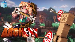 Thumbnail of the Minecraft Bedrock Marketplace product Tir à l'arc created by Entity Builds.