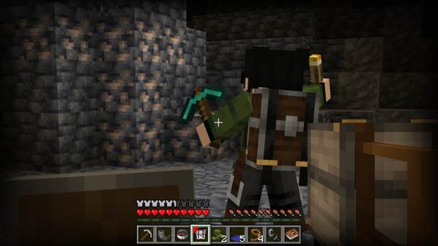 Screenshot of the Minecraft Bedrock Marketplace product Basic Backpacks Add-On created by Entity Builds.