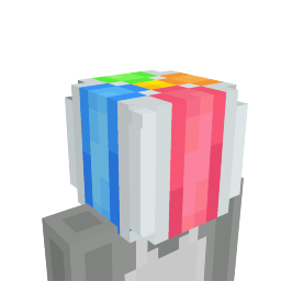 Thumbnail of the Minecraft Bedrock Marketplace product Beach Ball Head created by Entity Builds.