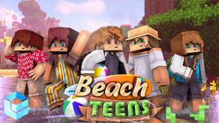 Thumbnail of the Minecraft Bedrock Marketplace product Beach Teens HD created by Entity Builds.