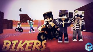Thumbnail of the Minecraft Bedrock Marketplace product Bikers created by Entity Builds.
