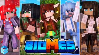 Thumbnail of the Minecraft Bedrock Marketplace product Biomes created by Entity Builds.