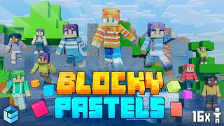 Thumbnail of the Minecraft Bedrock Marketplace product Blocky Pastels created by Entity Builds.