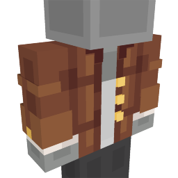 Thumbnail of the Minecraft Bedrock Marketplace product Brown Jacket created by Entity Builds.
