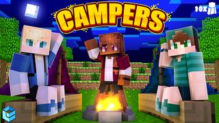 Thumbnail of the Minecraft Bedrock Marketplace product Campers created by Entity Builds.