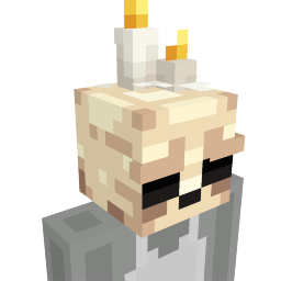 Thumbnail of the Minecraft Bedrock Marketplace product Candle Skull created by Entity Builds.